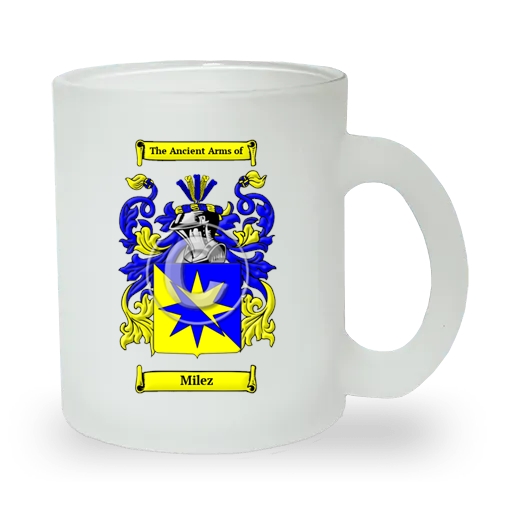 Milez Frosted Glass Mug