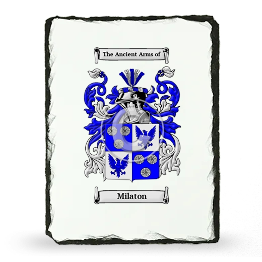 Milaton Coat of Arms Slate