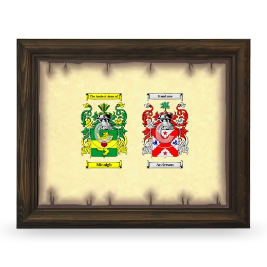 Anniversary Framed - Brown