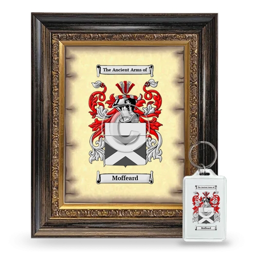 Moffeard Framed Coat of Arms and Keychain - Heirloom