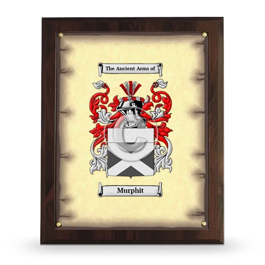 Murphit Coat of Arms Plaque