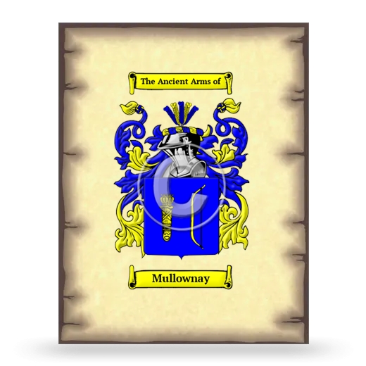 Mullownay Coat of Arms Print