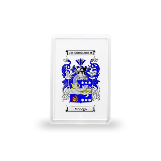 Monego Coat of Arms Magnet