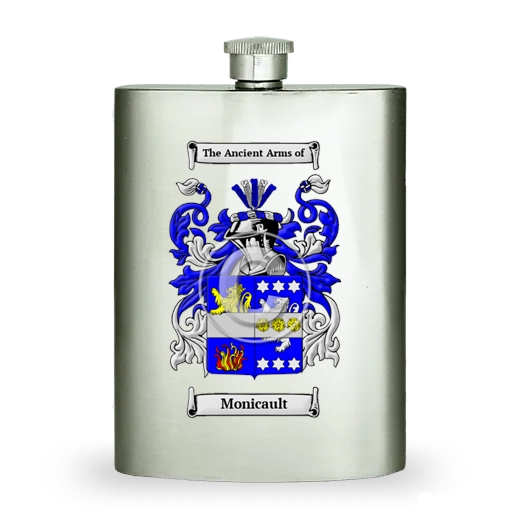 Monicault Stainless Steel Hip Flask