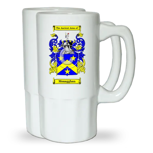 Monagghan Pair of Beer Steins