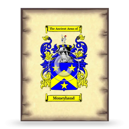 Moneyhand Coat of Arms Print