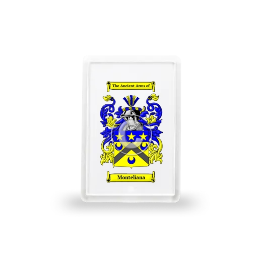 Monteliana Coat of Arms Magnet