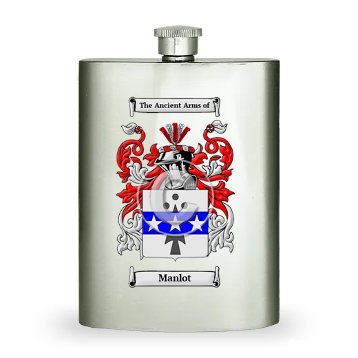 Manlot Stainless Steel Hip Flask