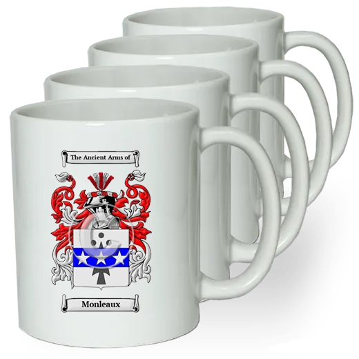 Monleaux Coffee mugs (set of four)