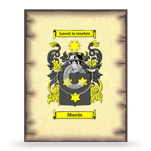 Murrin Coat of Arms Print