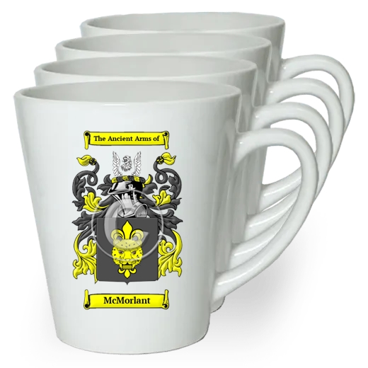 McMorlant Set of 4 Latte Mugs