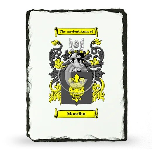 Moorlint Coat of Arms Slate