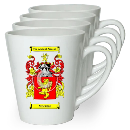 Moridge Set of 4 Latte Mugs