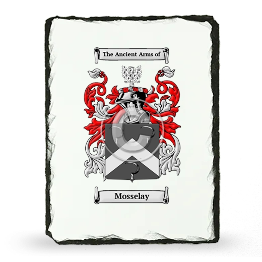 Mosselay Coat of Arms Slate