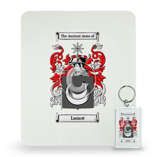 Lamot Mouse Pad and Keychain Combo Package