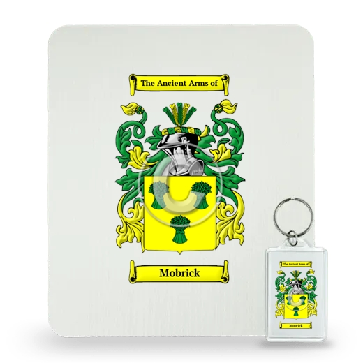 Mobrick Mouse Pad and Keychain Combo Package
