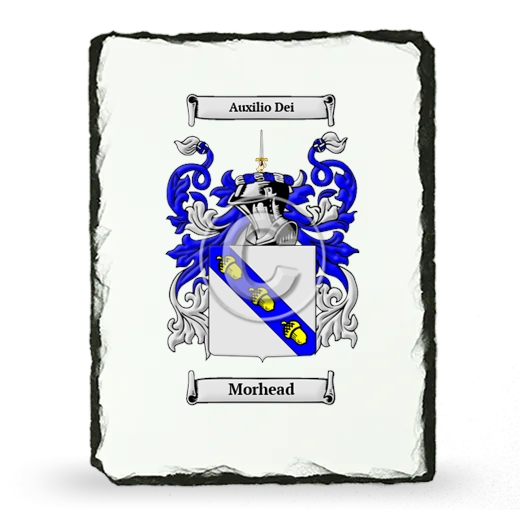 Morhead Coat of Arms Slate