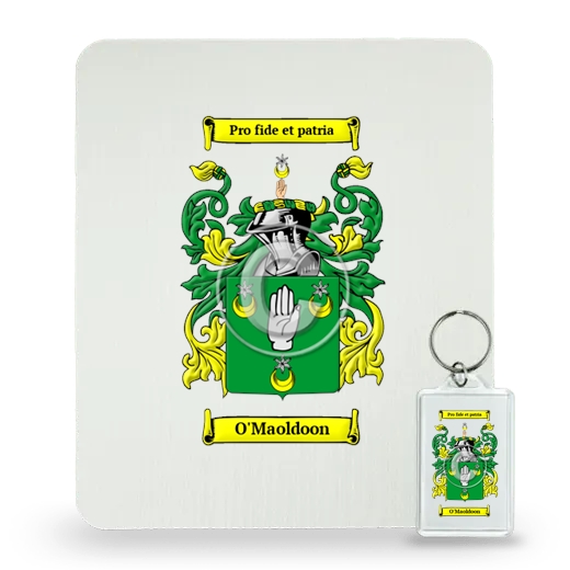 O'Maoldoon Mouse Pad and Keychain Combo Package