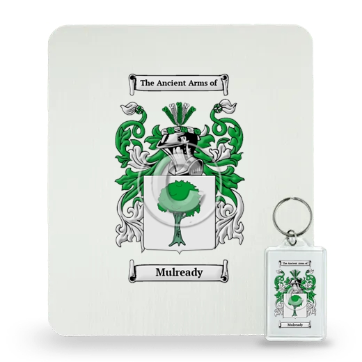 Mulready Mouse Pad and Keychain Combo Package