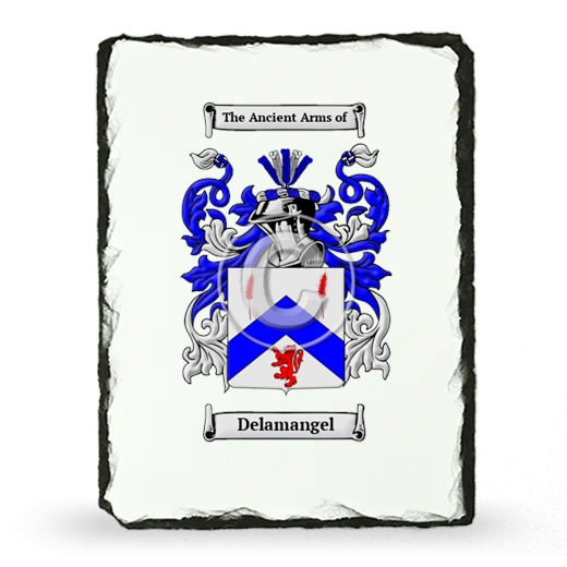 Delamangel Coat of Arms Slate