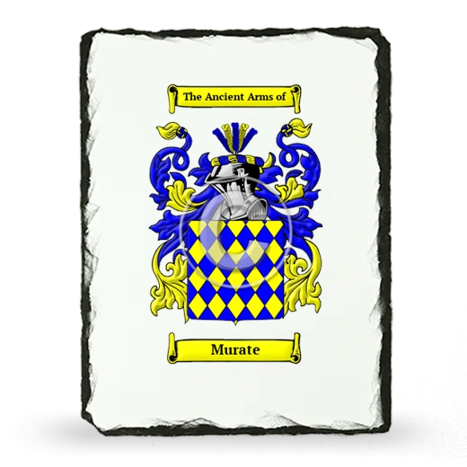 Murate Coat of Arms Slate