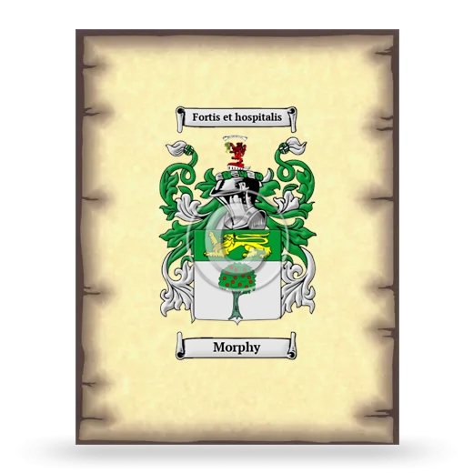 Morphy Coat of Arms Print