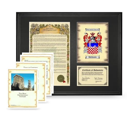 Mirthwaite Framed History And Complete History- Black