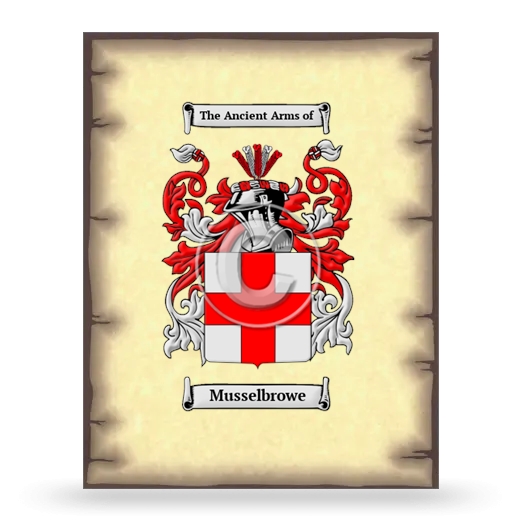 Musselbrowe Coat of Arms Print