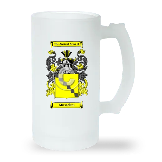 Musselini Frosted Beer Stein