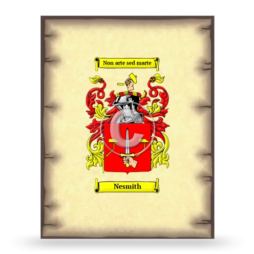 Nesmith Coat of Arms Print