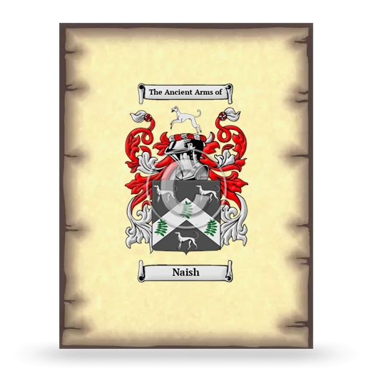 Naish Coat of Arms Print