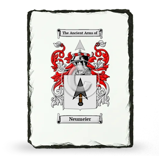 Neumeier Coat of Arms Slate