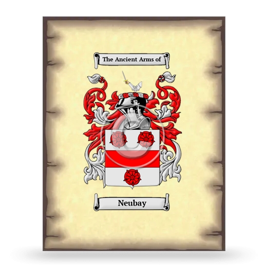 Neubay Coat of Arms Print