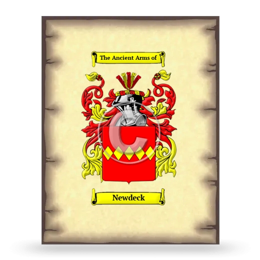 Newdeck Coat of Arms Print