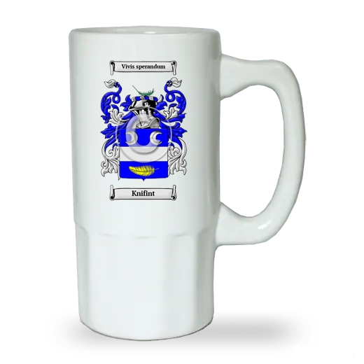 Knifint Ceramic Beer Stein