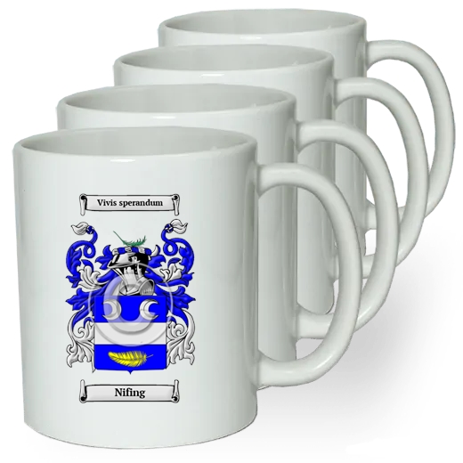 Nifing Coffee mugs (set of four)