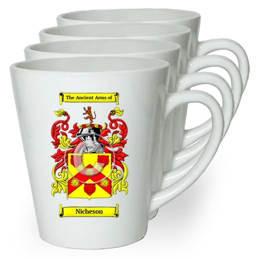 Nicheson Set of 4 Latte Mugs