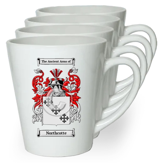 Northcotte Set of 4 Latte Mugs
