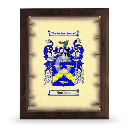 Northam Coat of Arms Plaque