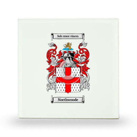 Northwoode Small Ceramic Tile with Coat of Arms