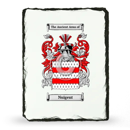 Nuigent Coat of Arms Slate