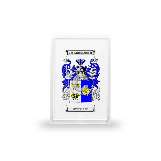 Overmann Coat of Arms Magnet