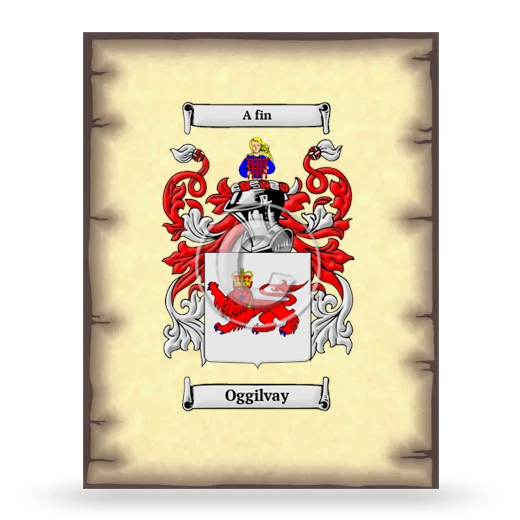 Oggilvay Coat of Arms Print