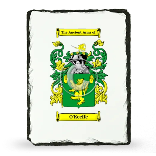 O'Keeffe Coat of Arms Slate