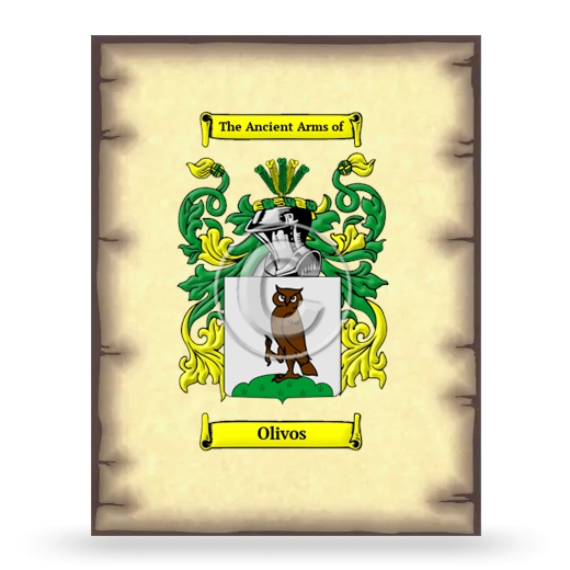 Olivos Coat of Arms Print