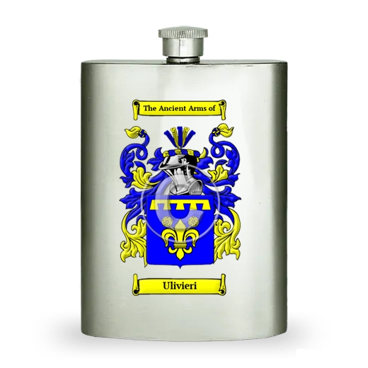 Ulivieri Stainless Steel Hip Flask