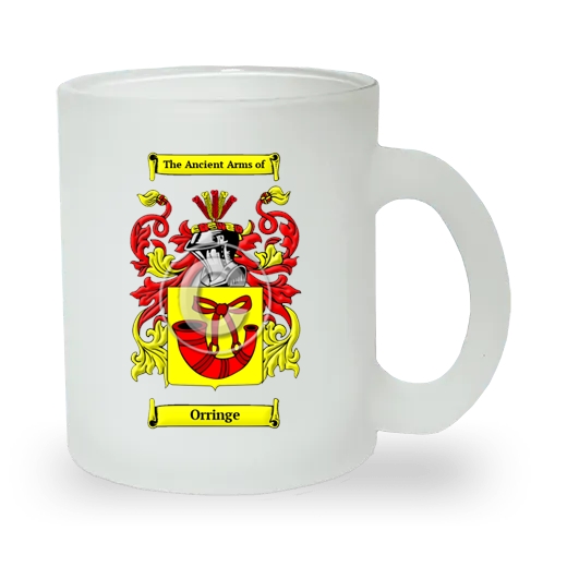 Orringe Frosted Glass Mug