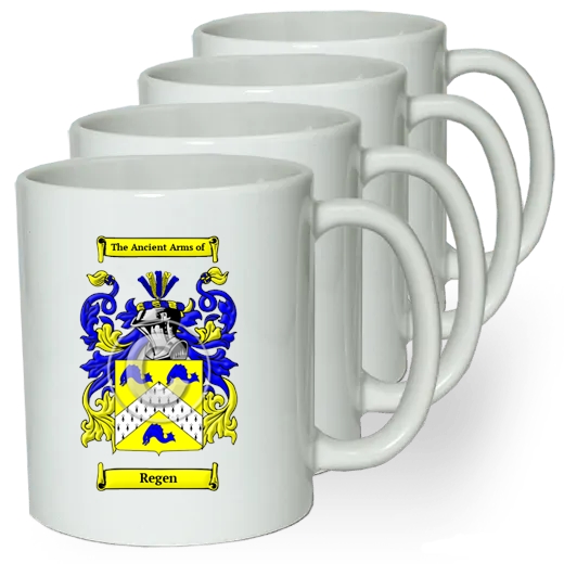 Regen Coffee mugs (set of four)