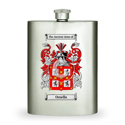 Ornella Stainless Steel Hip Flask