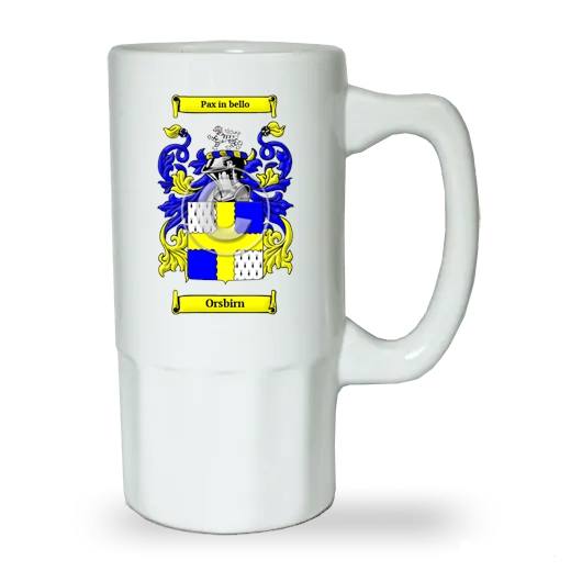 Orsbirn Ceramic Beer Stein